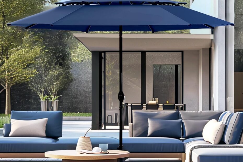 Stay Cool and Stylish: PHI VILLA 10ft Outdoor Patio Umbrella Review