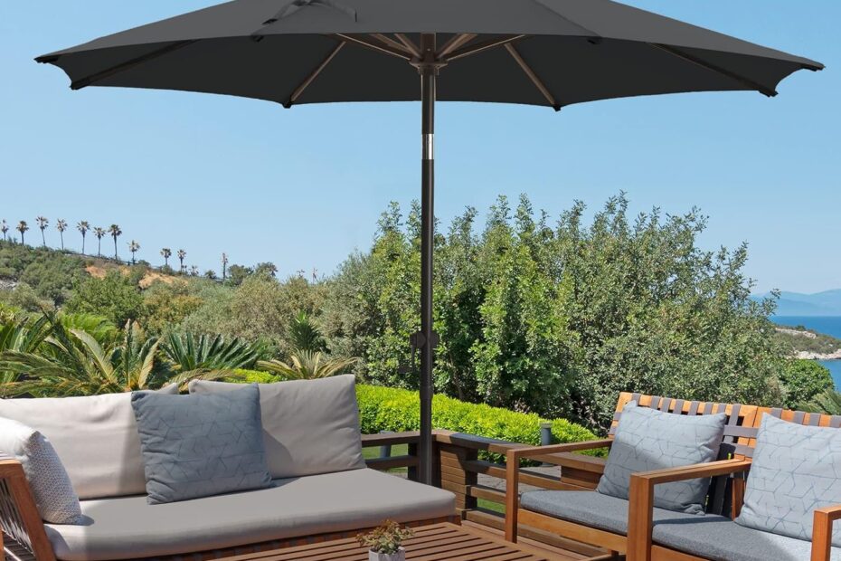 Stay Cool and Stylish: Review of the wikiwiki 9 FT Patio Umbrella for Your Outdoor Oasis