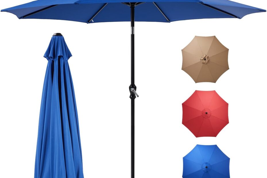 Stay Cool in Style: OLIXIS 9ft Patio Umbrella Review