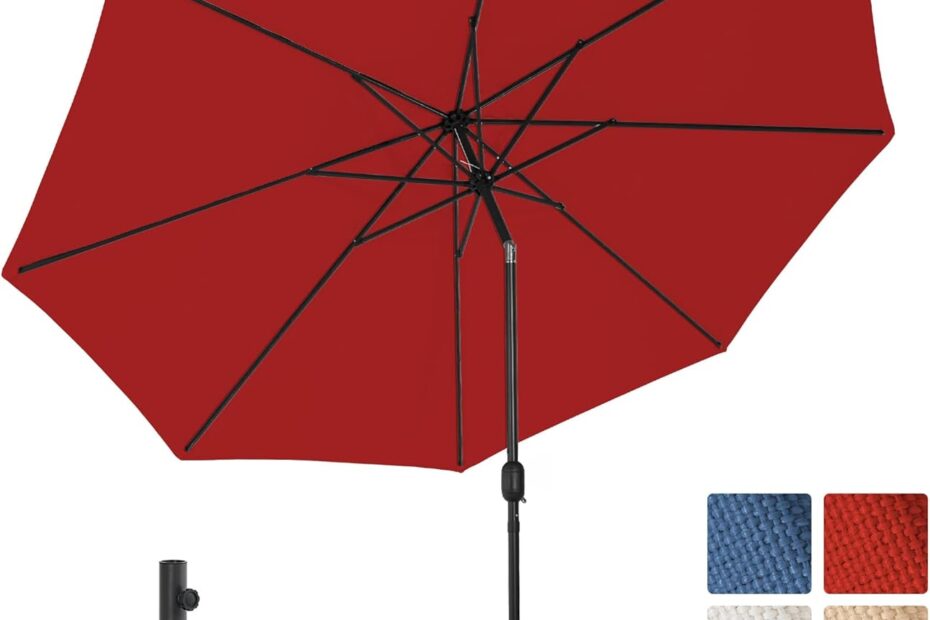 Stay Cool in Style: Sundale Outdoor Olefin Patio Umbrella Review