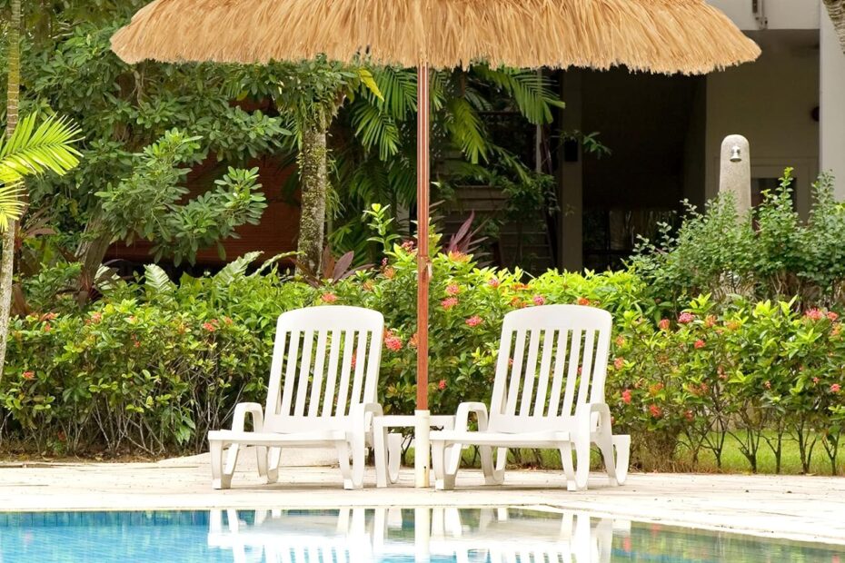 Stay Cool in Style: Tangkula's 6.5Ft Tiki Patio Umbrella Reviewed!