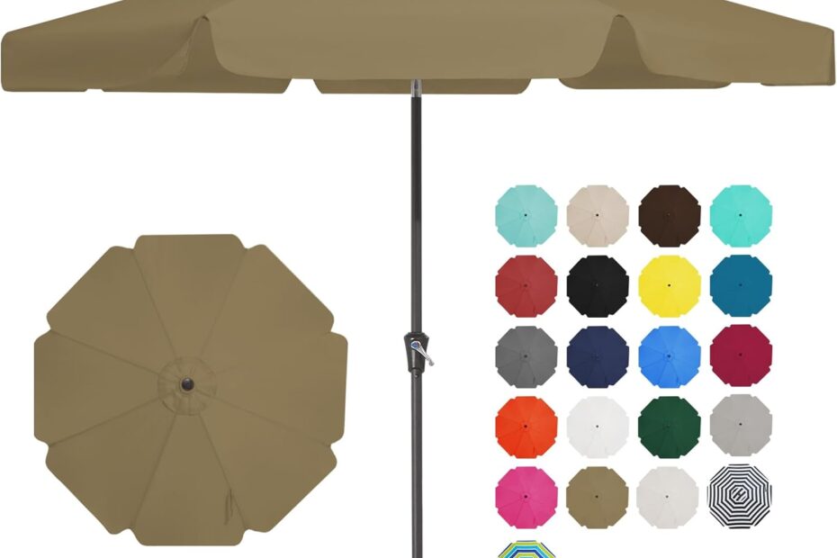 Stay Cool this Summer: An In-Depth Review of the JEAREY 9' Patio Umbrella