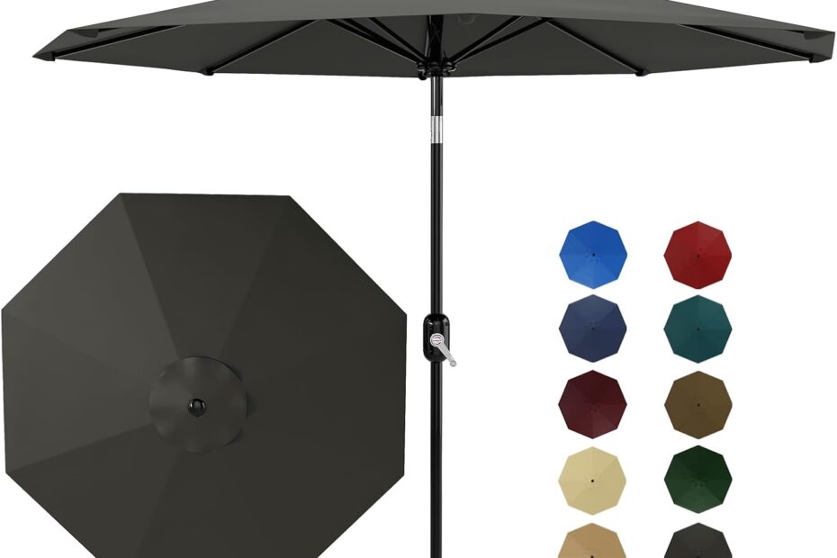 Stay Cool This Summer: The Ultimate 10Ft Patio Umbrella Review!