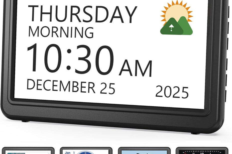 Stay On Time: The Ultimate Day & Date Clock for Seniors and Caregivers