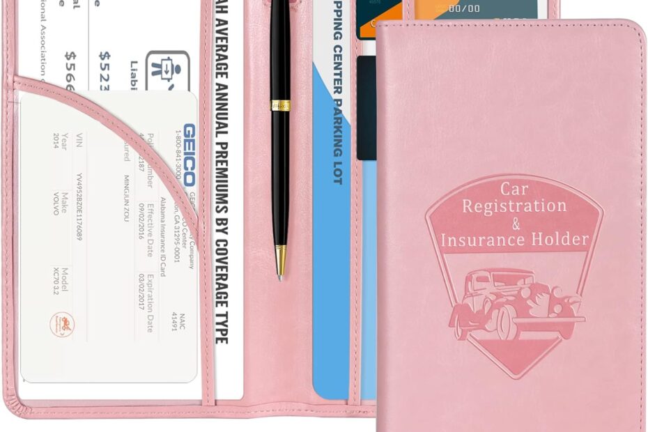 Stay Organized on the Road: CoBak Car Registration & Insurance Holder Review