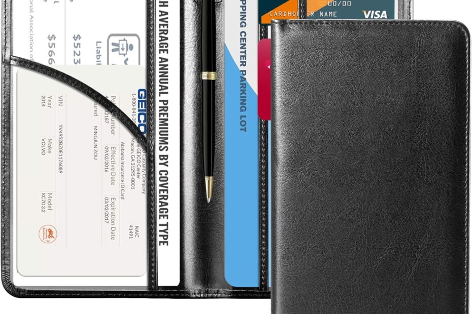 Stay Organized on the Road: CoBak Car Registration & Insurance Holder Review