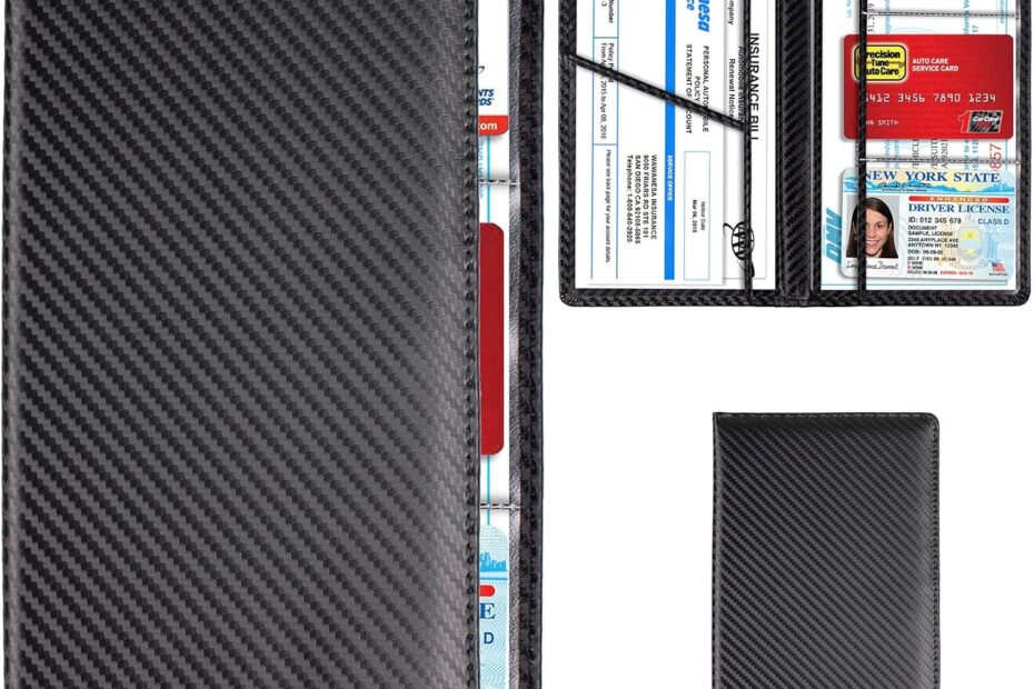 Stay Organized on the Road: TOURSUIT Car Registration & Insurance Card Holder Review