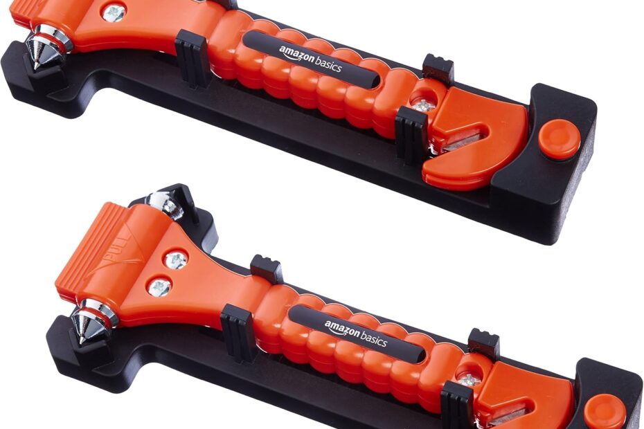 Stay Safe on the Road: A Review of the Amazon Basics Emergency Seat Belt Cutter and Window Hammer Tool