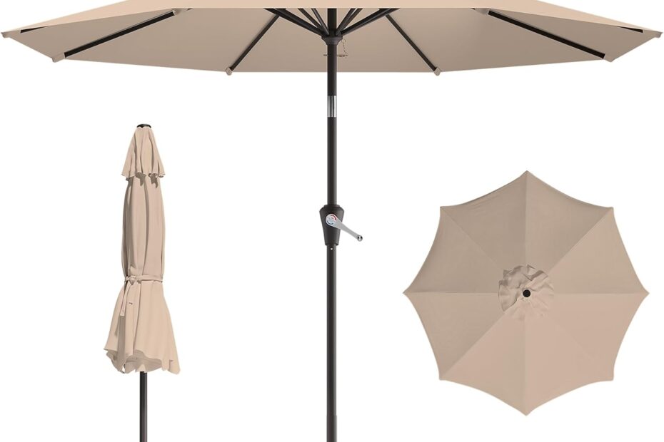 Stay Shaded: The Best 9 FT Patio Umbrella for Your Outdoor Oasis
