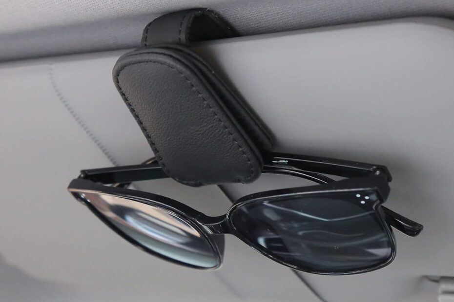 Stay Stylish on the Go: KIWEN Magnetic Sunglasses Holder Review