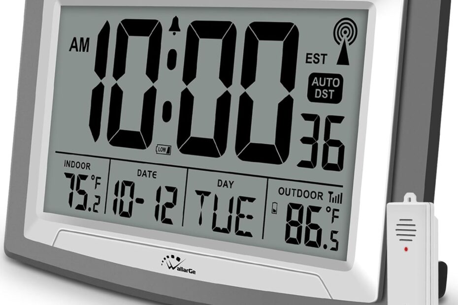 Stay Time-Savvy with WallarGe: The Ultimate Atomic Clock Review!