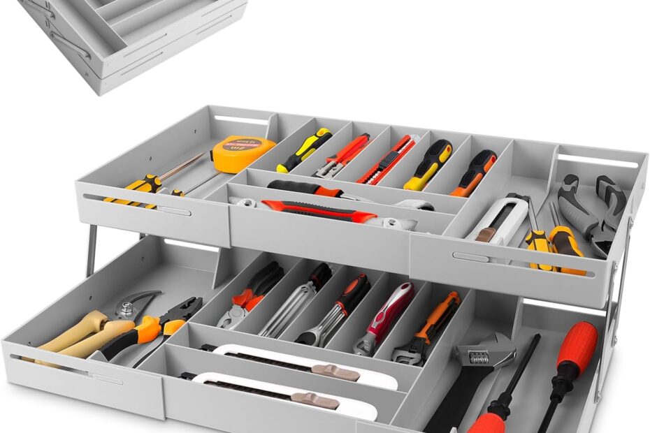 Streamline Your Space: The Ultimate 2 Tier Extra Large Drawer Organizer Review