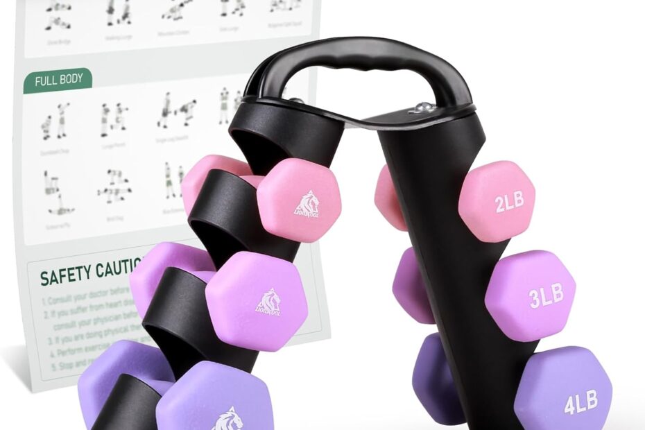 Strength Training Made Easy: Review of the LIONSCOOL Neoprene Dumbbell Set