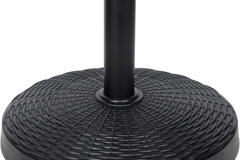 Sturdy Shade: A Review of the Blissun 31 lbs Heavy Duty Patio Market Umbrella Base Stand