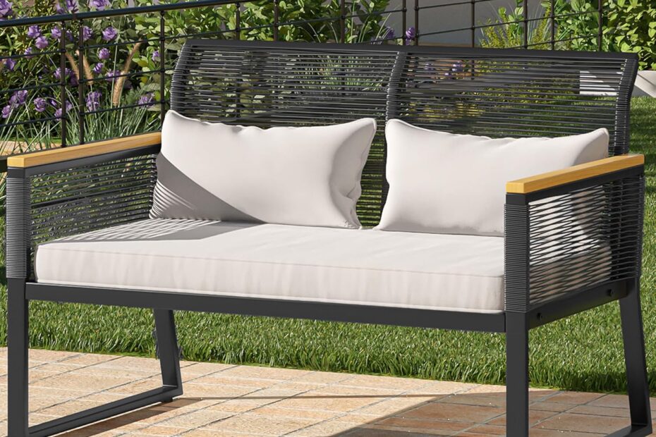 Stylish Comfort: YITAHOME Outdoor Loveseat Review for Your Backyard Oasis