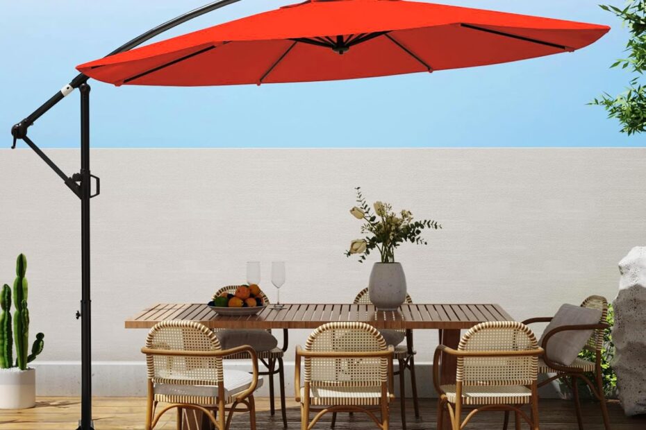 The Perfect Shade: A Review of the Wikiwiki 10ft Offset Patio Umbrella