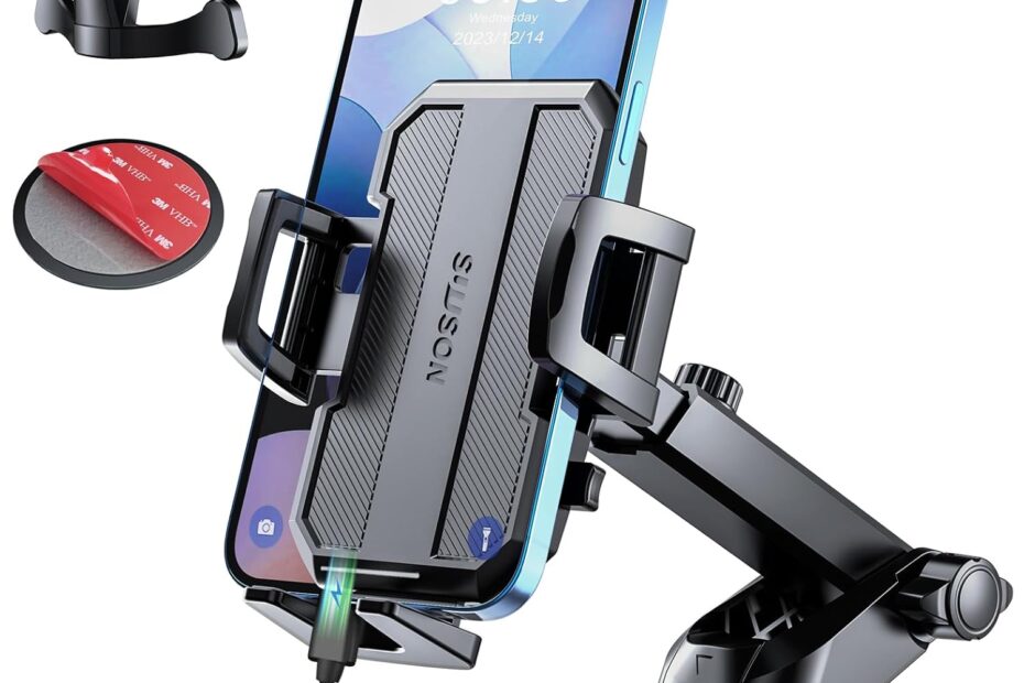 The Ultimate 3-in-1 Car Phone Holder: Secure Your Device with Confidence!