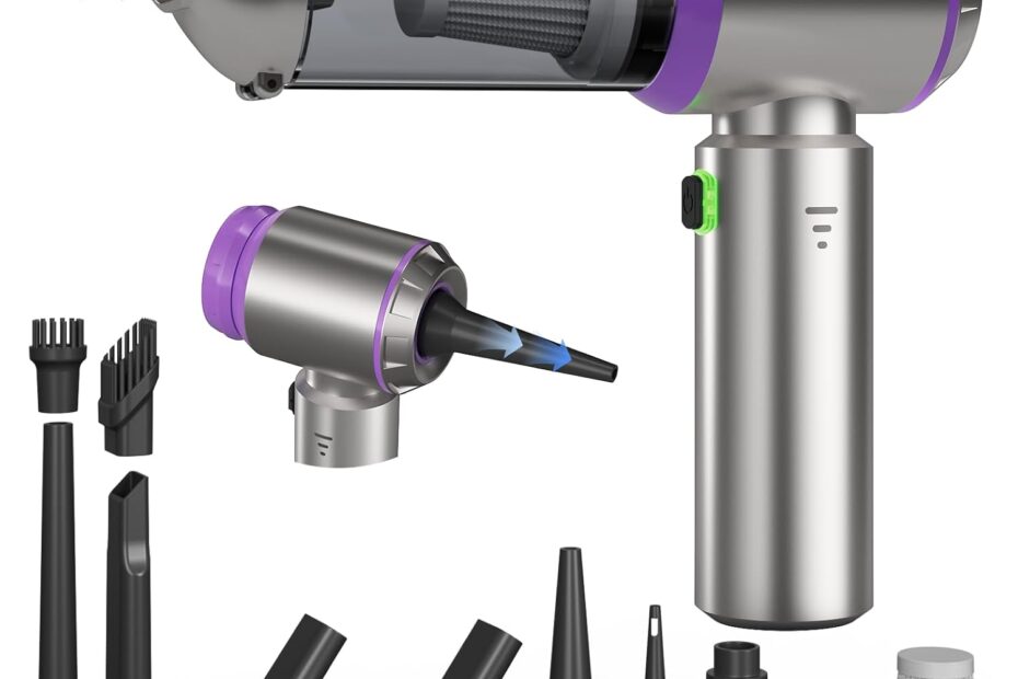 The Ultimate Car Companion: Review of the Portable Cordless 22000PA Vacuum Cleaner
