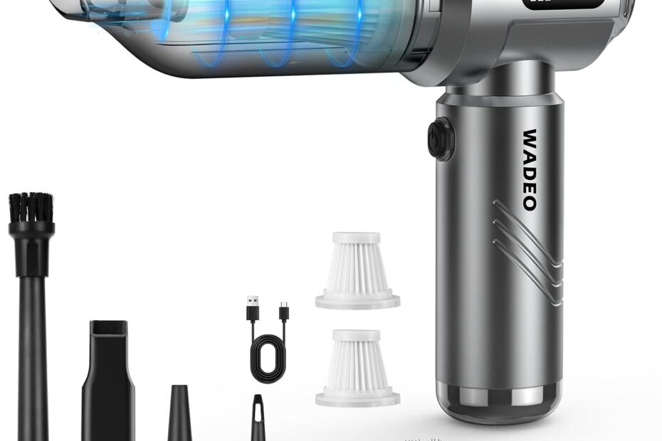 The Ultimate Clean: WADEO 4-in-1 Cordless Car Vacuum Review