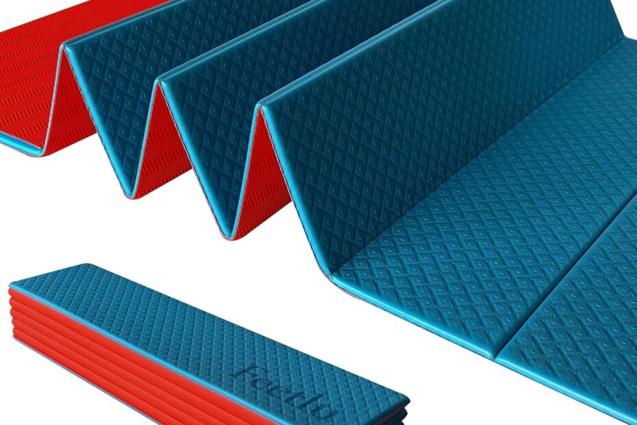 The Ultimate Foldable Yoga Mat: Your Go-To for Home Workouts!