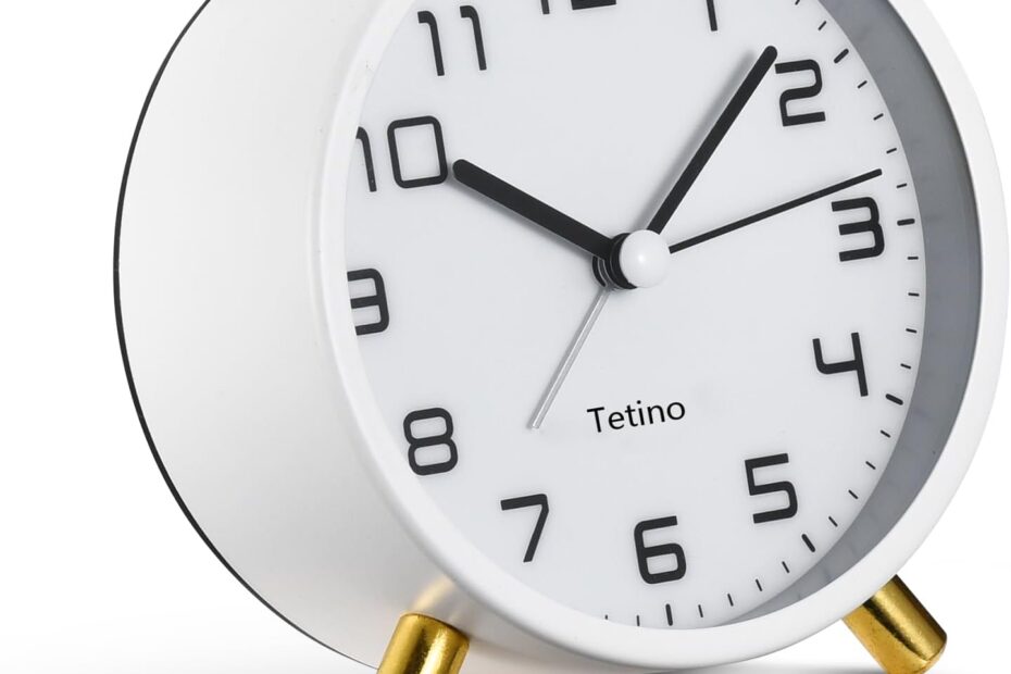 Timeless Style: A Review of the Retro Metal Silent Alarm Clock