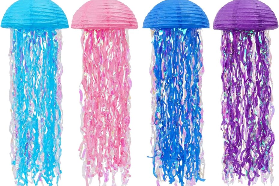 Transform Your Celebration: Colorful Jellyfish Lanterns for Magical Under the Sea Parties!