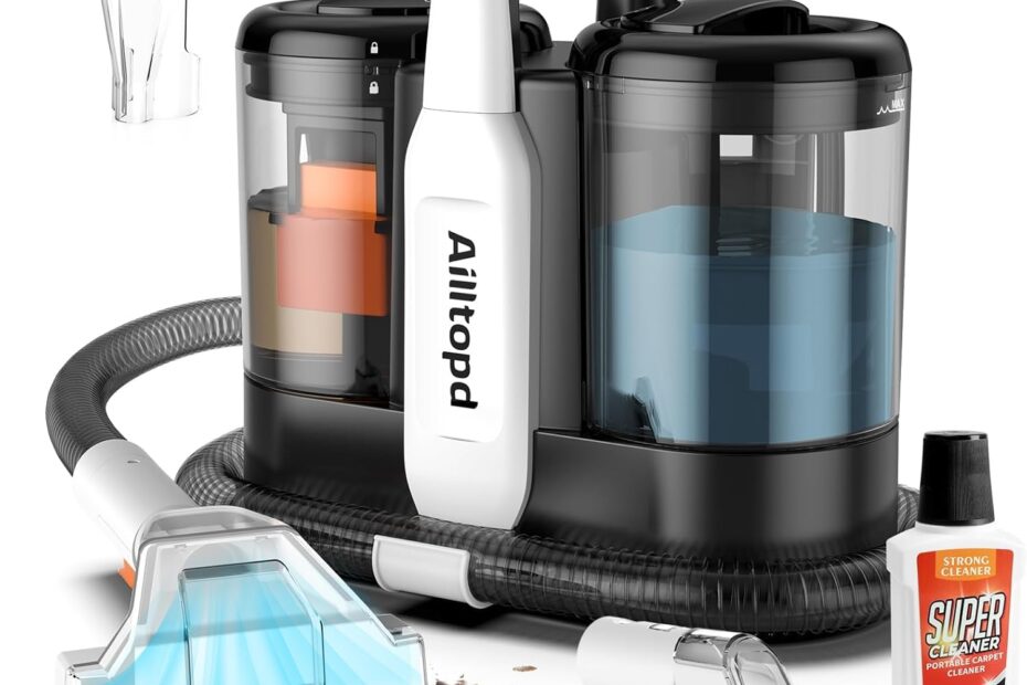Transform Your Cleaning Routine: The Ultimate Portable Carpet & Upholstery Spot Cleaner Review