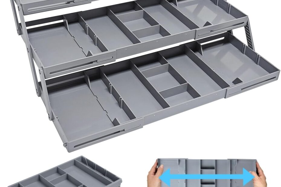 Transform Your Clutter: The Eunika Expandable Junk Drawer Organizer Review