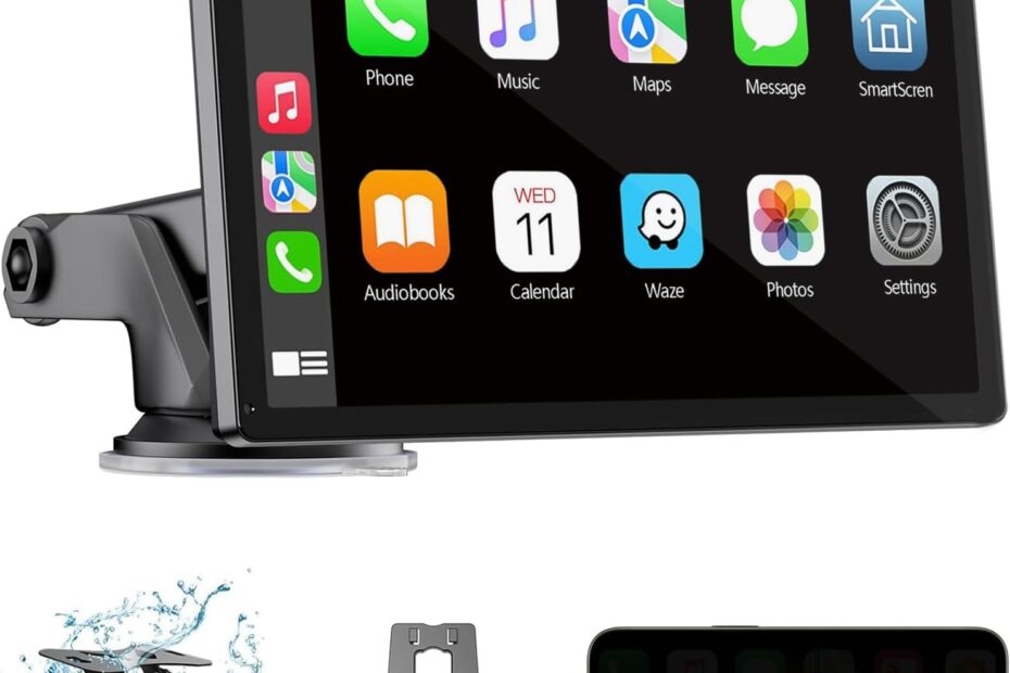 Transform Your Drive: Review of the 7" HD Wireless Carplay Screen for All Vehicles