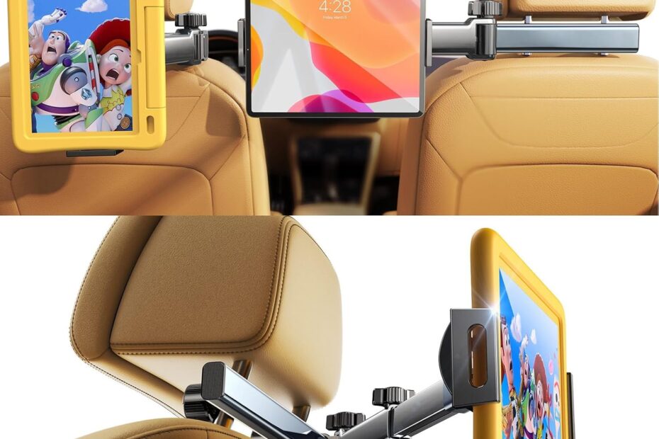 Transform Your Family Road Trips: The Best Car iPad Holder for Kids!