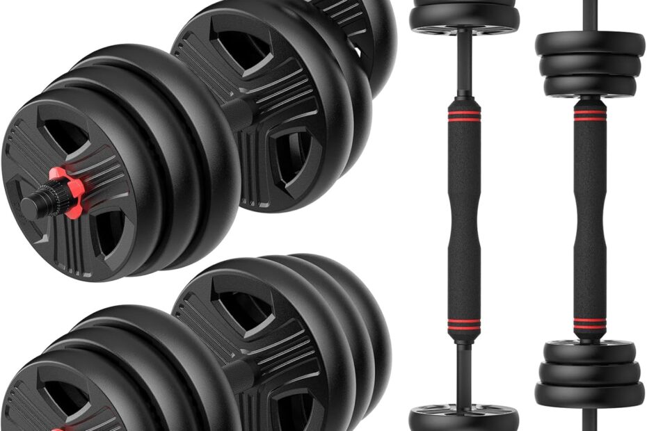 Transform Your Home Workout with Adjustable Dumbbells: The Ultimate Fitness Solution!