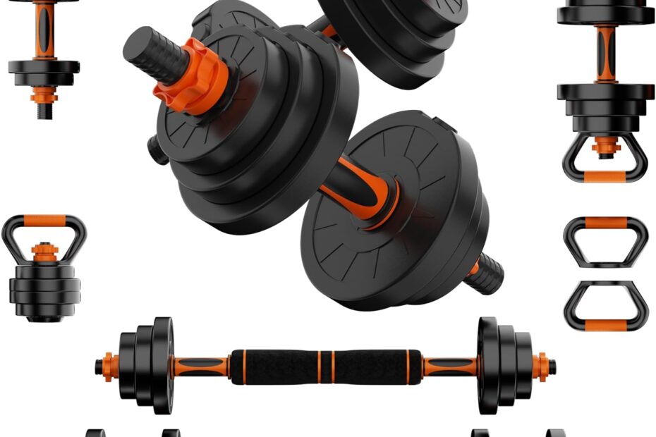 Transform Your Home Workouts: Review of the VTORY 4-in-1 Adjustable Dumbbell Set