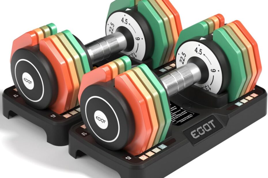 Transform Your Home Workouts: The Ultimate Adjustable Dumbbells Set