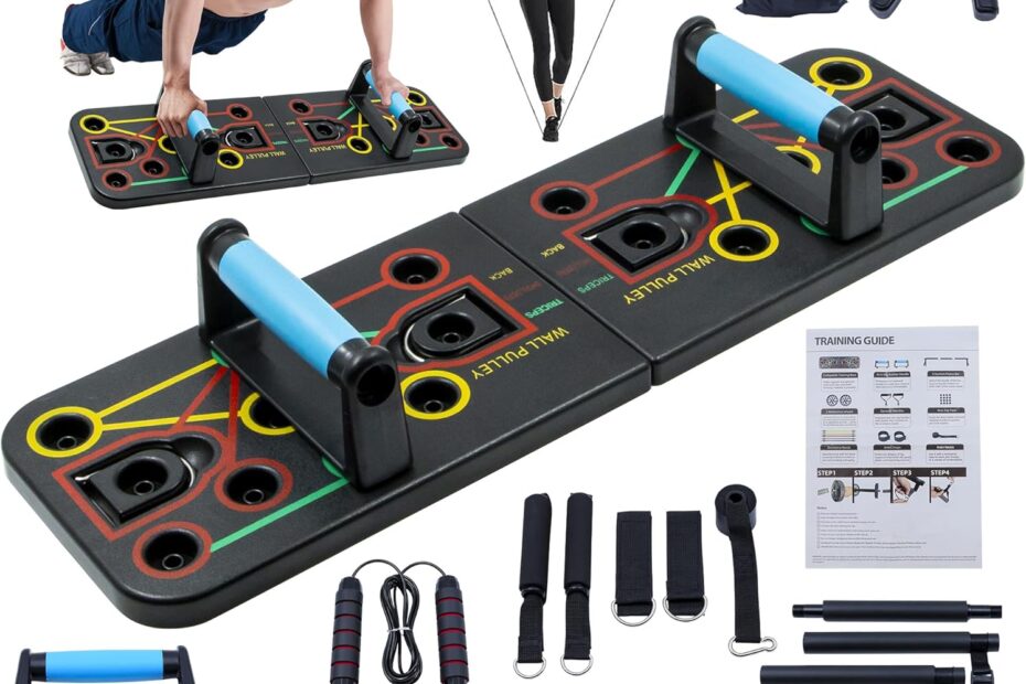 Transform Your Home Workouts: The Ultimate Push-Up Board & Fitness Kit