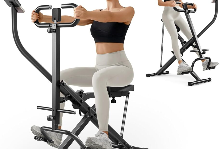 Transform Your Home Workouts with the UMAY Foldable Squat Machine!
