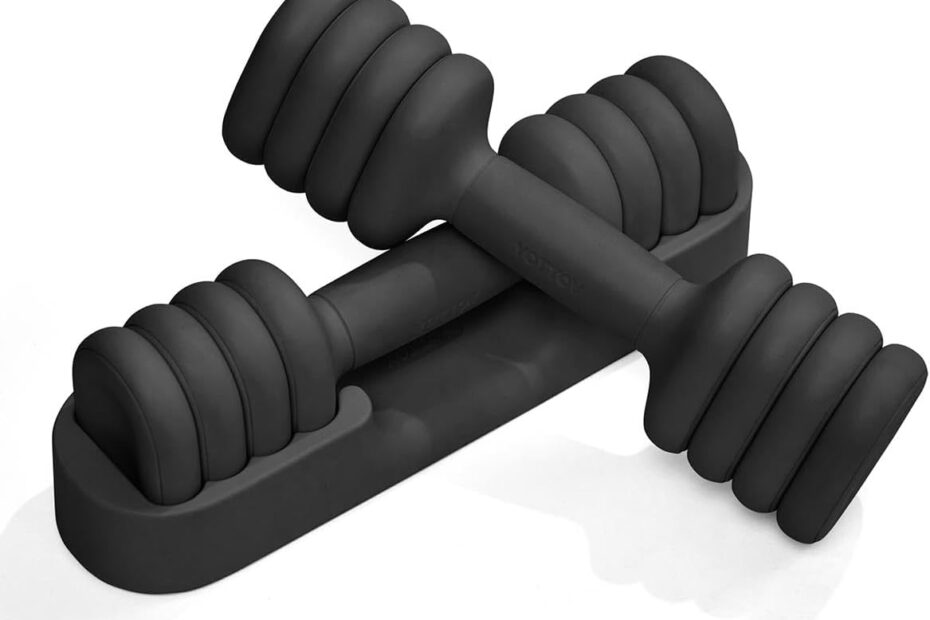 Transform Your Home Workouts with YOTTOY Adjustable Dumbbell Set: The Perfect Weights for Women!