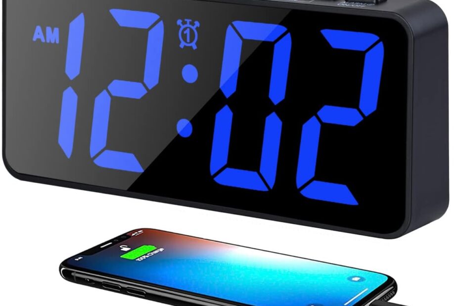 Transform Your Mornings: A Review of the 7.5 in Digital Alarm Clock