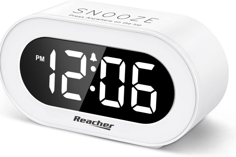 Transform Your Mornings: The REACHER LED Digital Alarm Clock Review