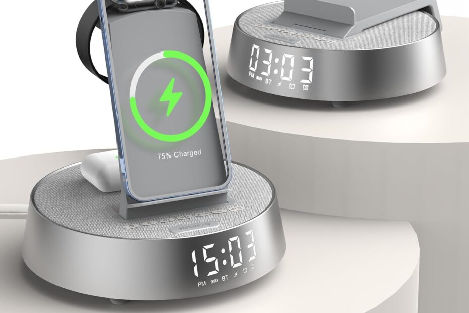 Transform Your Nightstand: Review of the Ultimate Alarm Clock Charging Station