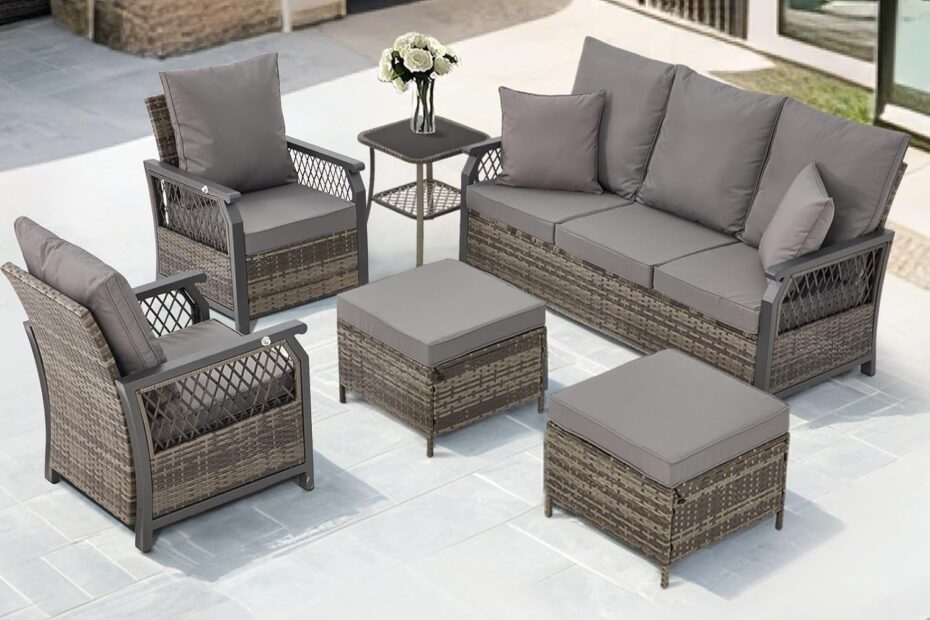 Transform Your Outdoor Space: 6 Piece Patio Furniture Set Review