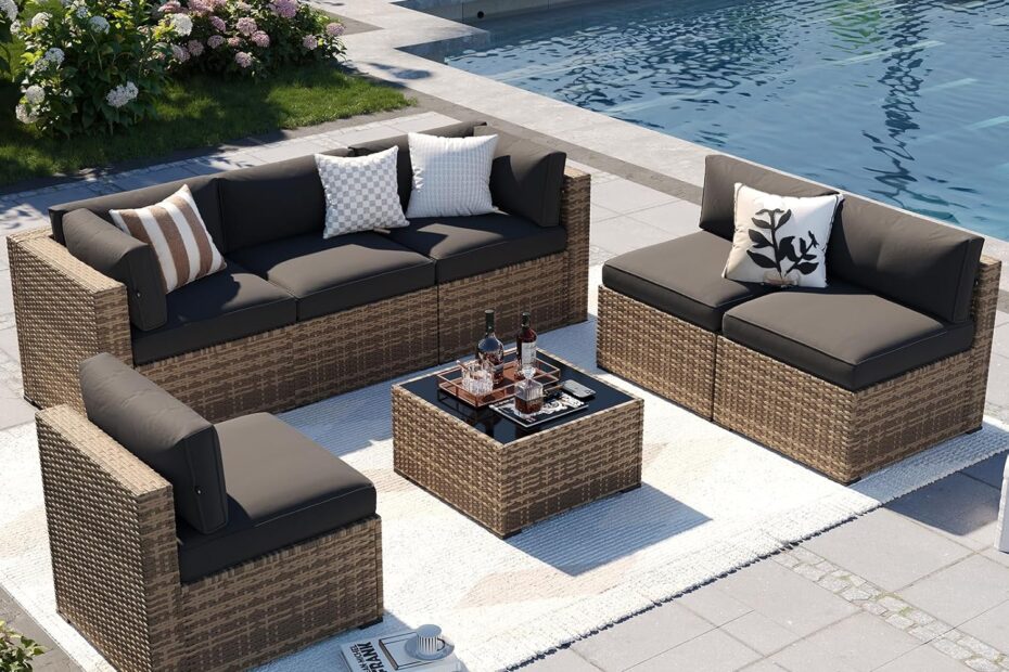 Transform Your Outdoor Space: A Comprehensive Review of Aoxun's 7-Piece Patio Furniture Set