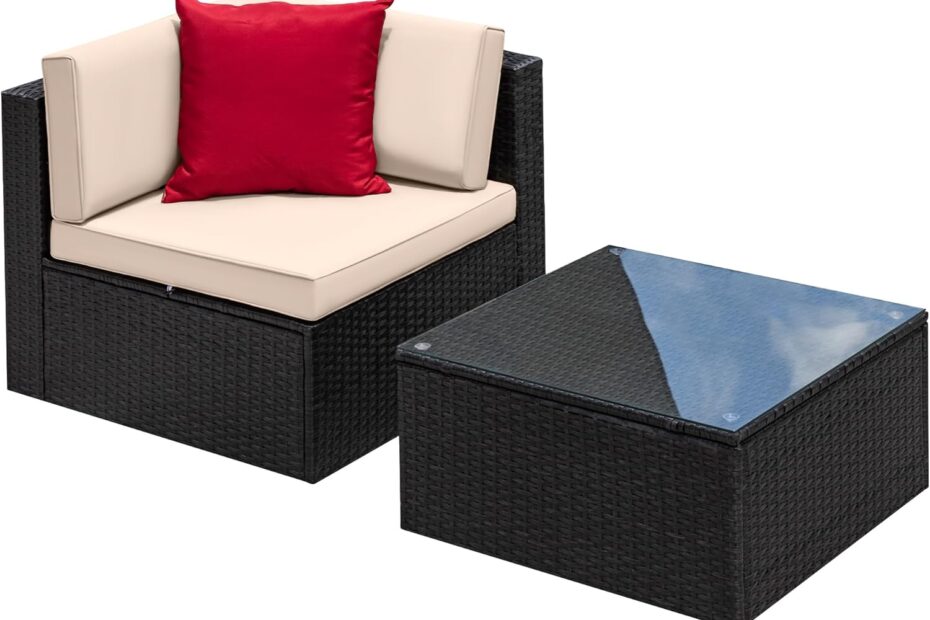 Transform Your Outdoor Space: Devoko 2 Piece Patio Furniture Set Review