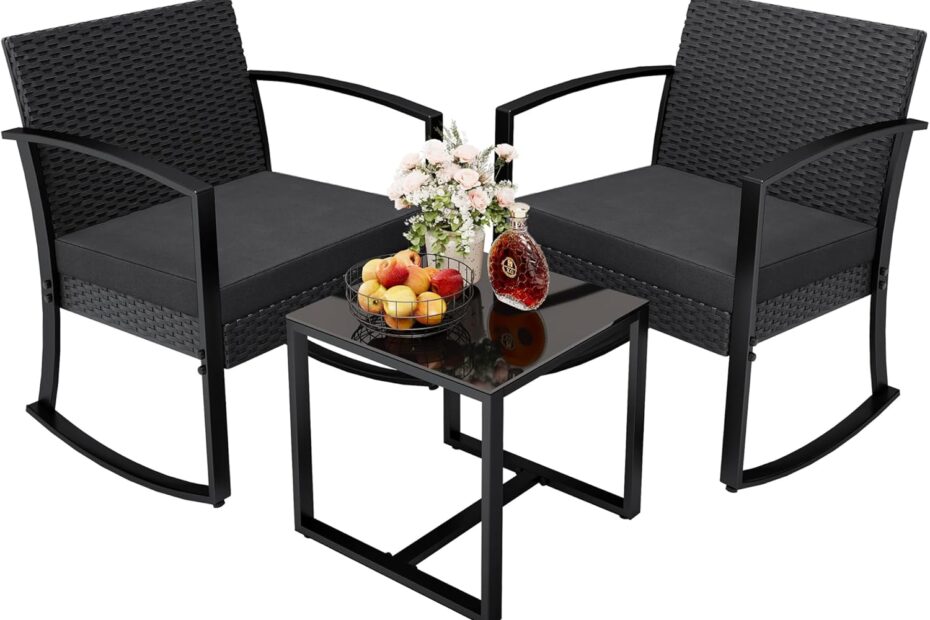 Transform Your Outdoor Space: Greesum 3-Piece Patio Furniture Set Review