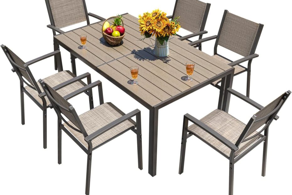 Transform Your Outdoor Space: Homall 7-Piece Patio Dining Set Review