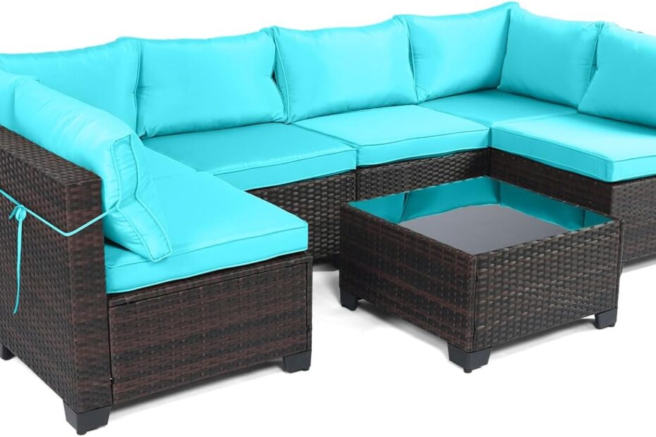 Transform Your Outdoor Space: LEVELEVE Rattan Sectional Set Review