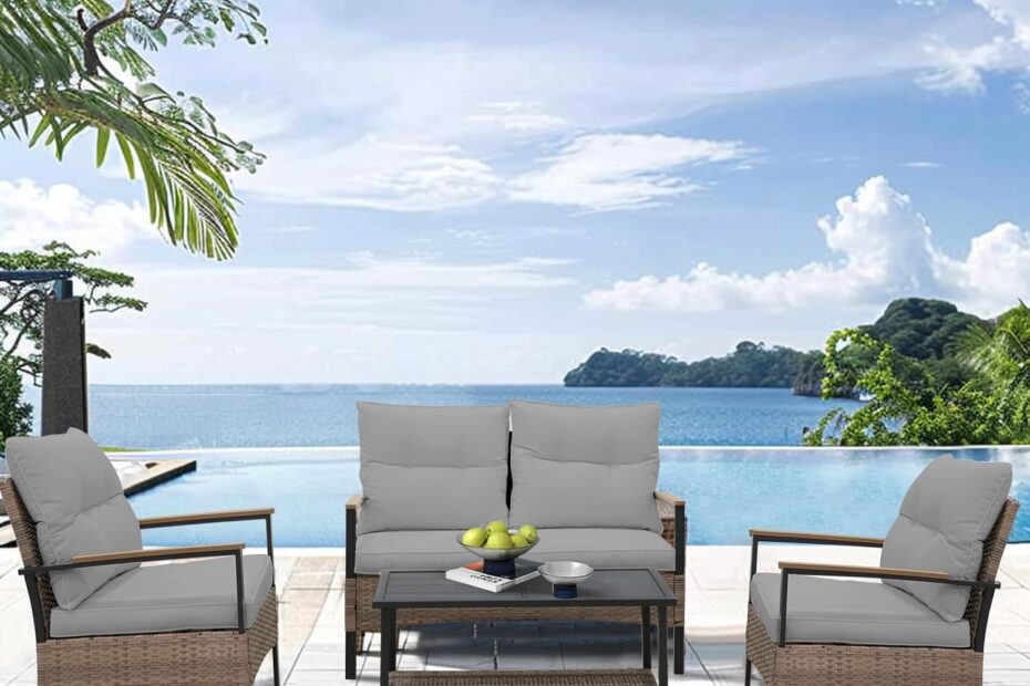 Transform Your Outdoor Space: Review of COOS BAY Sunset Haven Patio Furniture Set