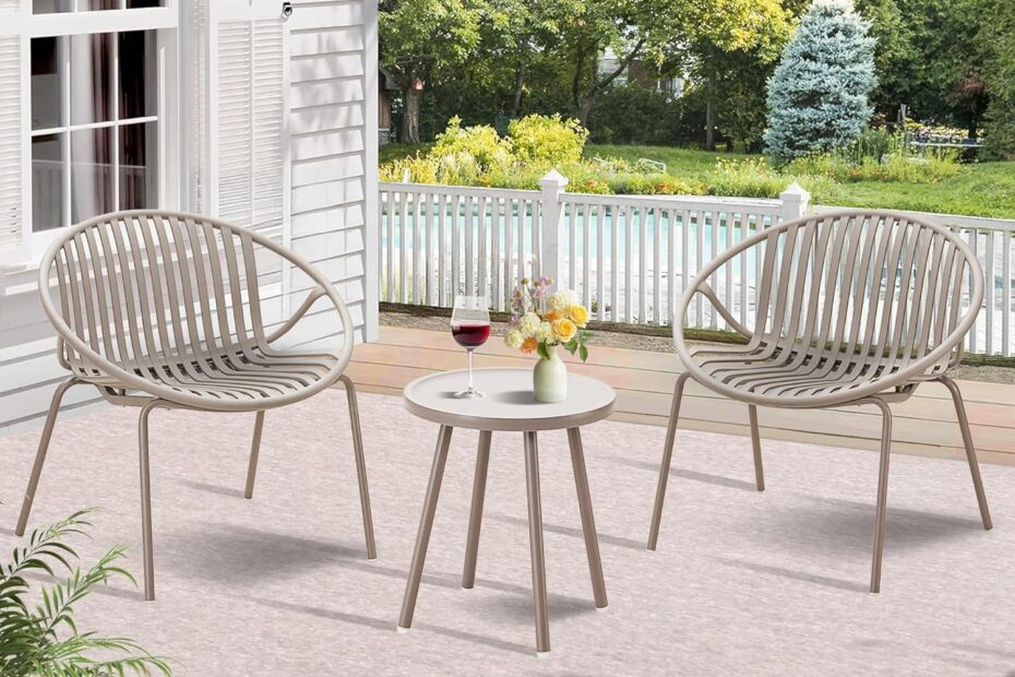 Transform Your Outdoor Space: Review of the 3-Piece Patio Furniture Set
