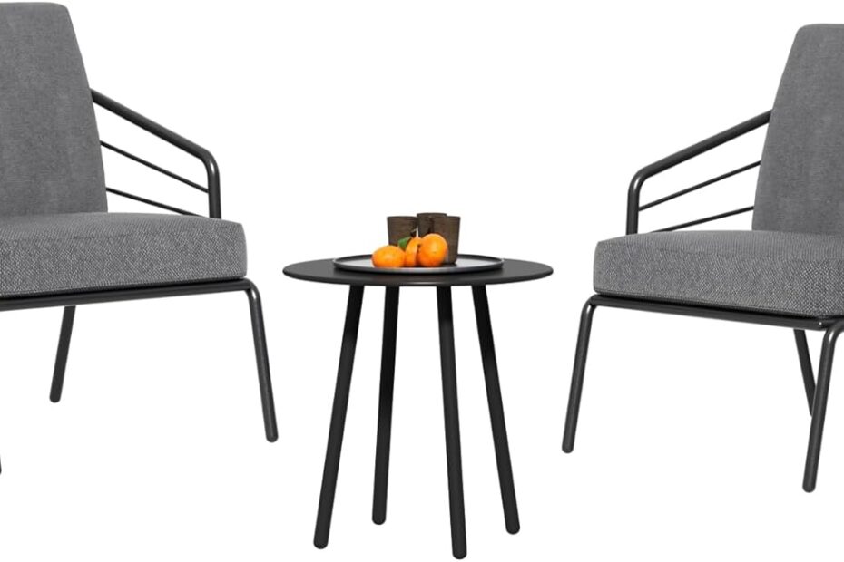 Transform Your Outdoor Space: Review of the 3-Piece Waterproof Patio Furniture Set