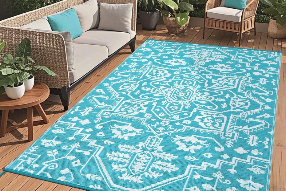 Transform Your Outdoor Space: Review of the 8x10 Medallion Pattern Waterproof Rug