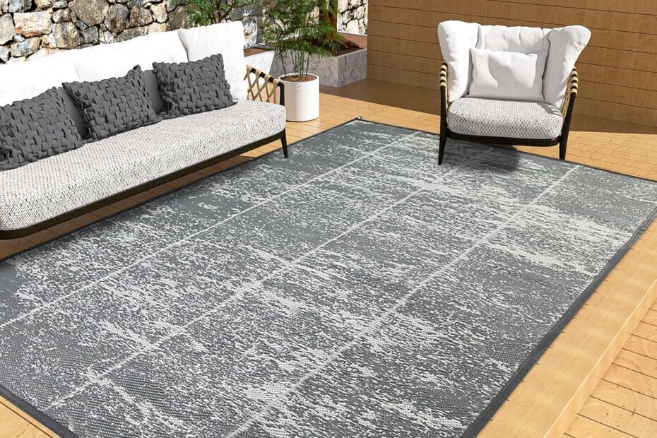 Transform Your Outdoor Space: Review of the 8'x10' Waterproof Reversible Patio Rug